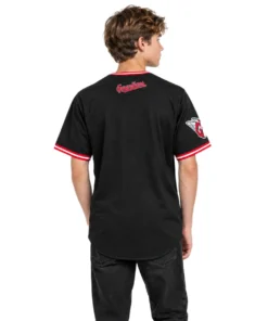 Men's Cleveland Guardians Black Replica Jersey Limited