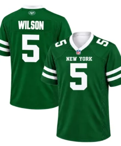 Men's Garrett Wilson Jets Jersey 2026 Special Fan Style