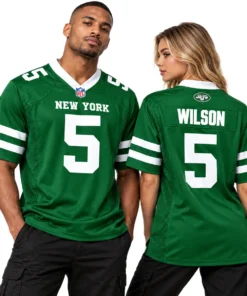 Men's Garrett Wilson Jets Jersey 2026 Special Fan Style
