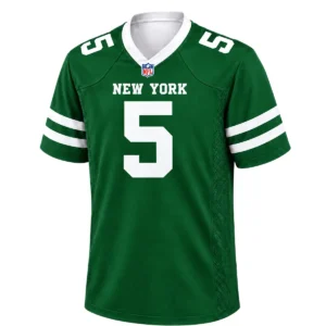 Men's Garrett Wilson Jets Jersey 2026 Special Fan Style