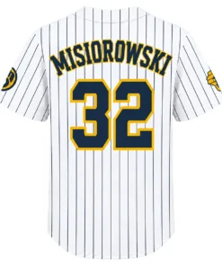 Men's Jacob Misiorowski Brewers White Jersey Epic Fan Apparel
