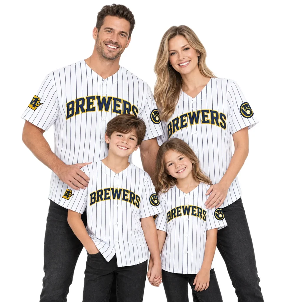 Men's Jacob Misiorowski Brewers White Jersey Epic Fan Apparel
