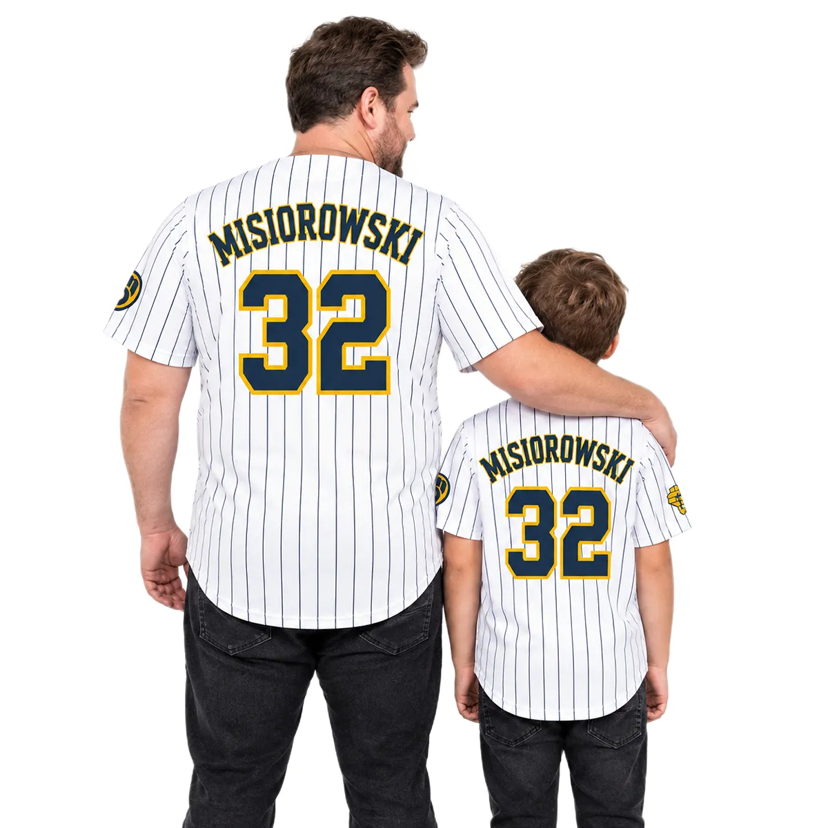 Men's Jacob Misiorowski Brewers White Jersey Epic Fan Apparel