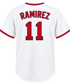 Men's Jose Ramirez Guardians Home Jersey Big & Tall