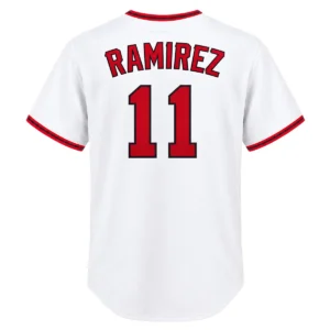 Men's Jose Ramirez Guardians Home Jersey Big & Tall