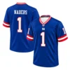 Men's Malik Nabers Giants Blue Jersey 2026 Bold Style