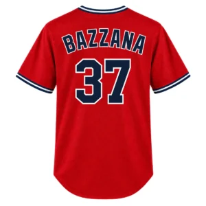 Men's Travis Bazzana Guardians Jersey Red Impressive