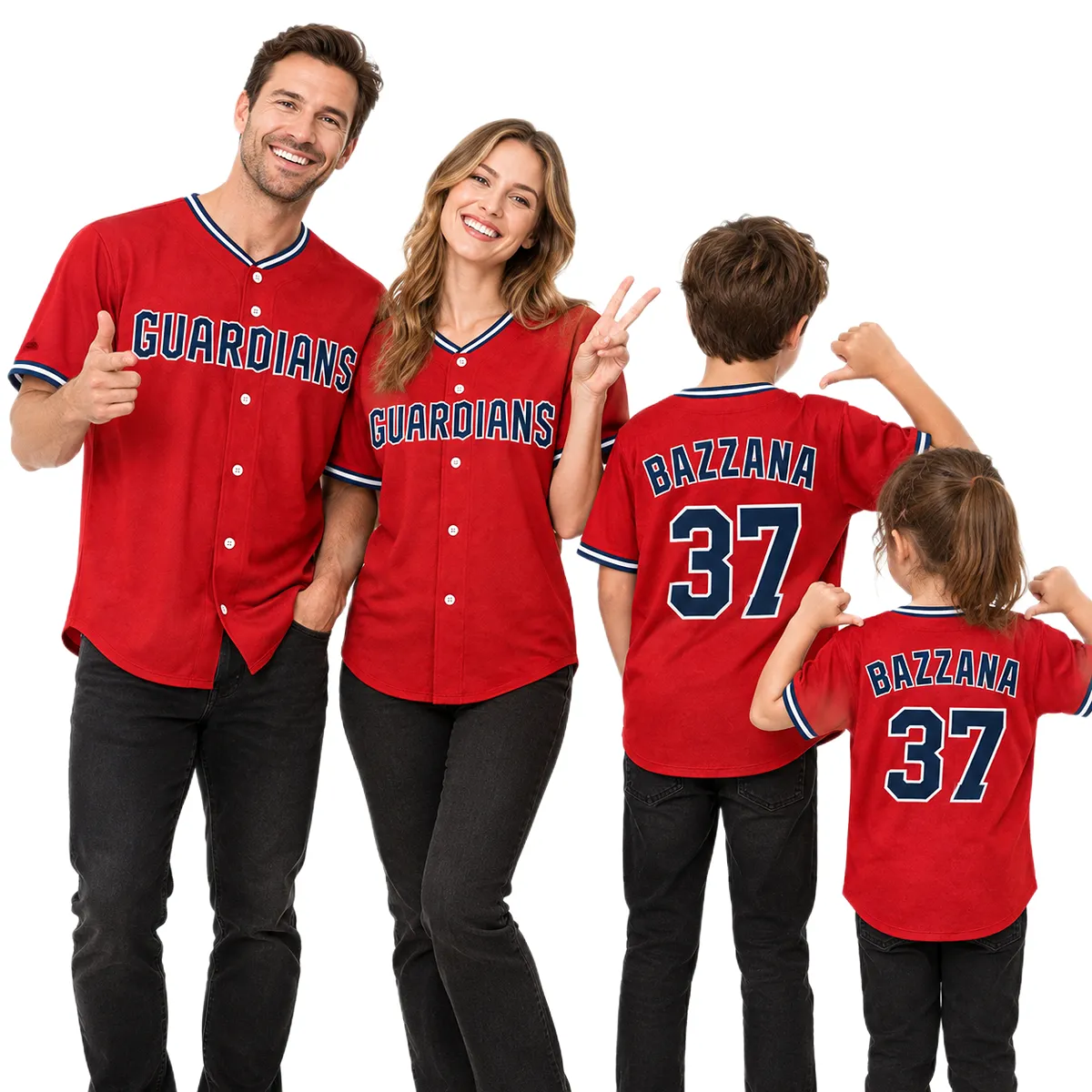 Men's Travis Bazzana Guardians Jersey Red Impressive