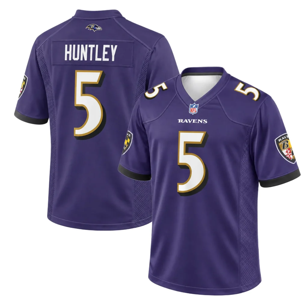 Men's Tyler Huntley Ravens Jersey 2026 Ultimate Fan Style