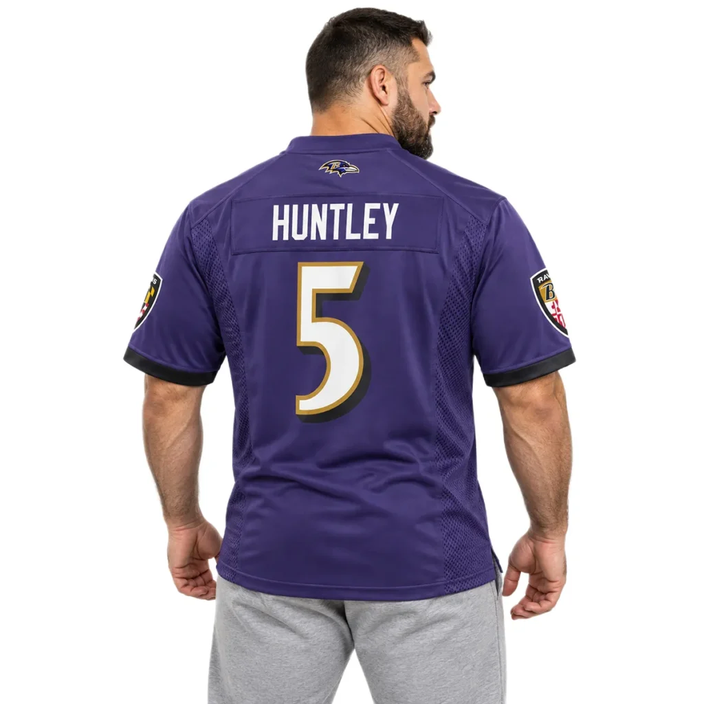 Men's Tyler Huntley Ravens Jersey 2026 Ultimate Fan Style