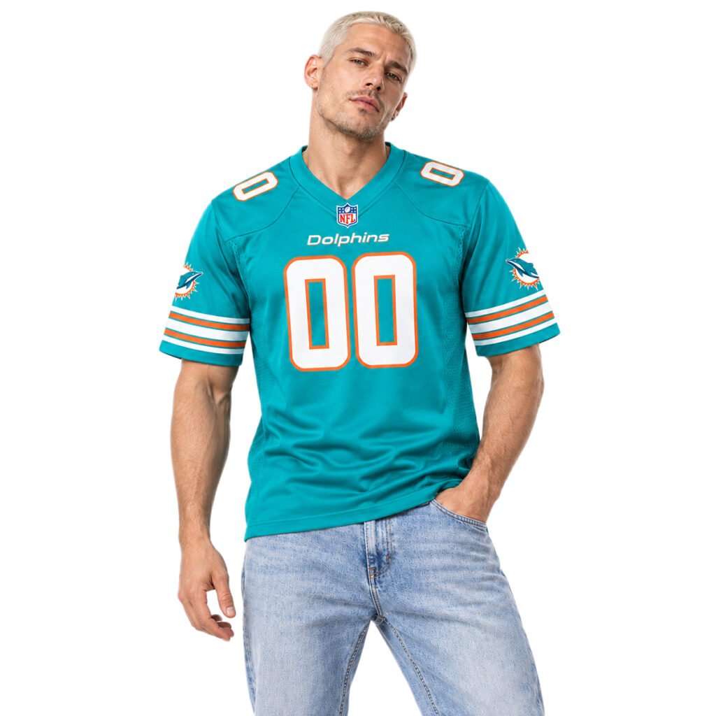 Miami Dolphins Aqua Throwback Jersey – Bold NFL Game Day