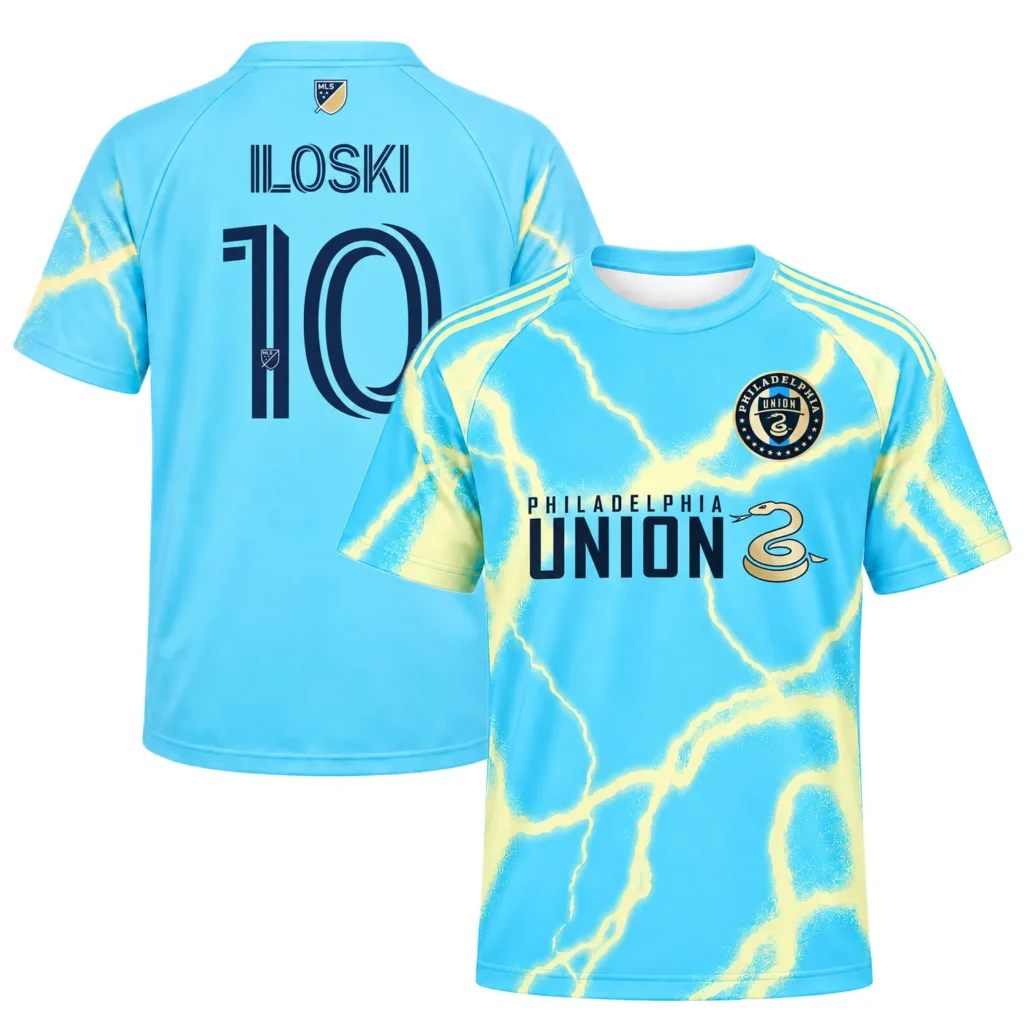 Milan Iloski 2026 Away Jersey Elite Philly player No. 10 Edition