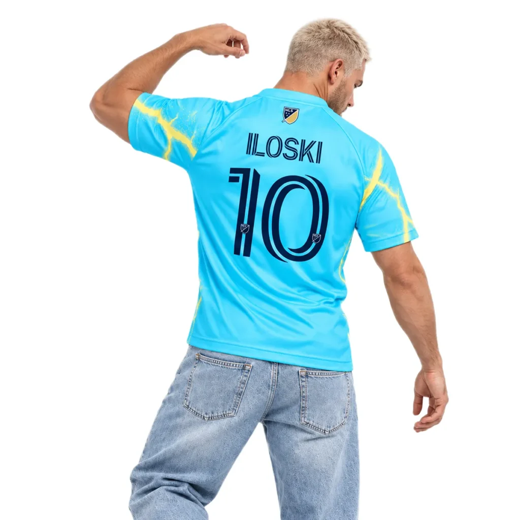 Milan Iloski 2026 Away Jersey Elite Philly player No. 10 Edition