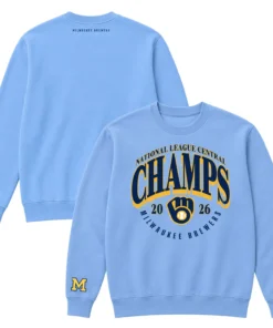 Milwaukee Brewers Champion Sweatshirt 2026 Bold MLB apparel
