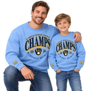 Milwaukee Brewers Champion Sweatshirt 2026 Bold MLB apparel