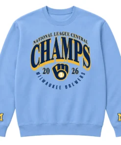 Milwaukee Brewers Champion Sweatshirt 2026 Bold MLB apparel