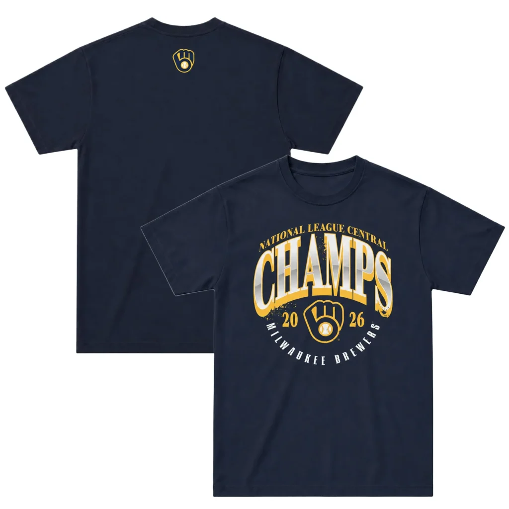 Milwaukee Brewers Champions Shirt 2026 Elite NL Central Division MLB