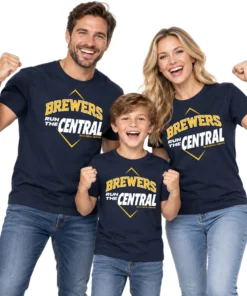 Milwaukee Brewers Champions T-Shirt 2026 Bold NL Central Division Champions