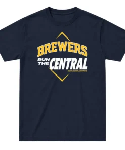 Milwaukee Brewers Champions T-Shirt 2026 Bold NL Central Division Champions