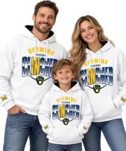 Milwaukee Brewers Locker Room 2026 Hoodie Bold MLB baseball