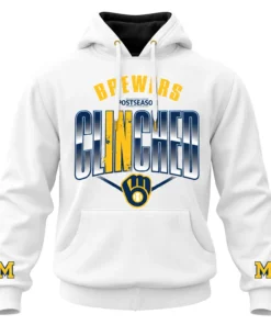 Milwaukee Brewers Locker Room 2026 Hoodie Bold MLB baseball
