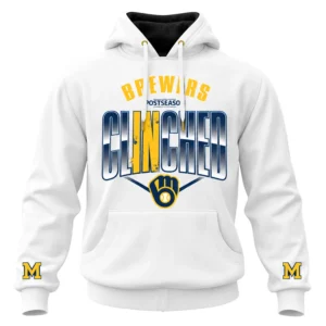 Milwaukee Brewers Locker Room 2026 Hoodie Bold MLB baseball