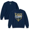 Milwaukee Brewers Locker Room Champions Sweatshirt – Epic Gray Distressed Division Series Take October