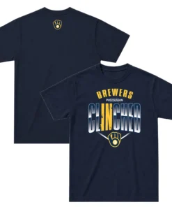 Milwaukee Brewers Locker Room T-Shirt 2026 Elite MLB Baseball