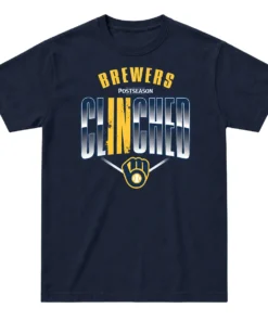 Milwaukee Brewers Locker Room T-Shirt 2026 Elite MLB Baseball