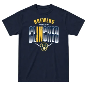 Milwaukee Brewers Locker Room T-Shirt 2026 Elite MLB Baseball
