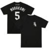 Munetaka Murakami White Sox T-Shirt – Bold Black MLB baseball