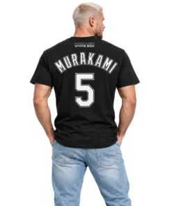 Munetaka Murakami White Sox T-Shirt – Bold Black MLB baseball