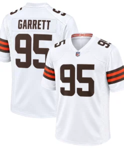 Myles Garrett Cleveland Browns White Jersey – Legendary Football Style