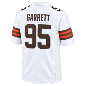 Myles Garrett Cleveland Browns White Jersey – Legendary Football Style