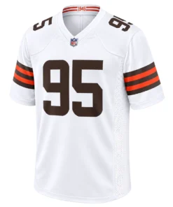 Myles Garrett Cleveland Browns White Jersey – Legendary Football Style