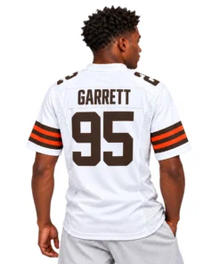 Myles Garrett Cleveland Browns White Jersey – Legendary Football Style