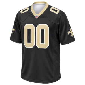 New Orleans Saints Black Custom Jersey ā Exclusive 7XL