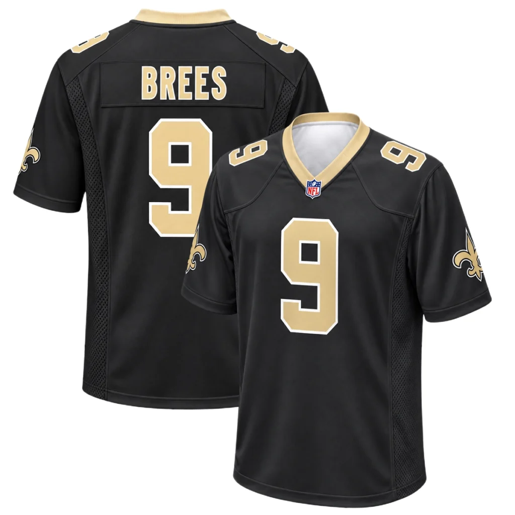 New Orleans Saints Drew Brees Black Jersey – Exclusive Edition
