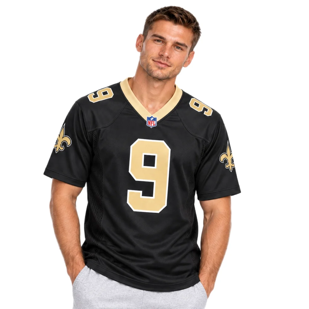 New Orleans Saints Drew Brees Black Jersey – Exclusive Edition