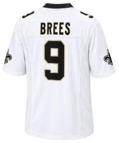 New Orleans Saints Drew Brees White Jersey – Legendary Player