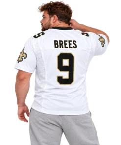New Orleans Saints Drew Brees White Jersey – Legendary Player