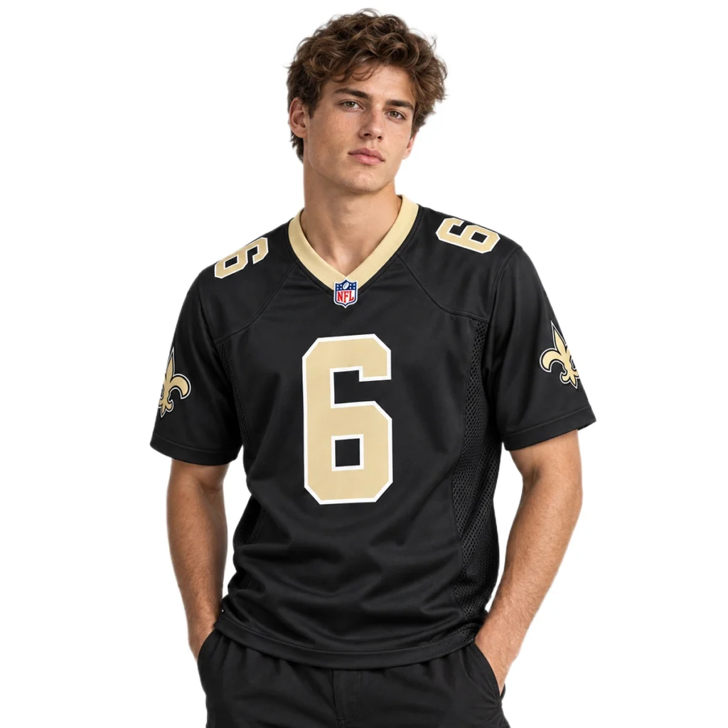 New Orleans Saints Tyler Shough Jersey Elite Player Edition