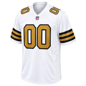 New Orleans Saints White Alternate Game Jersey – Legendary Big & Tall