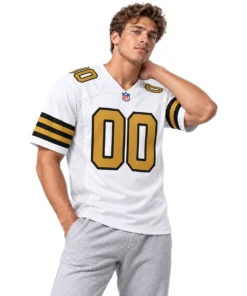 New Orleans Saints White Alternate Game Jersey – Legendary Big & Tall