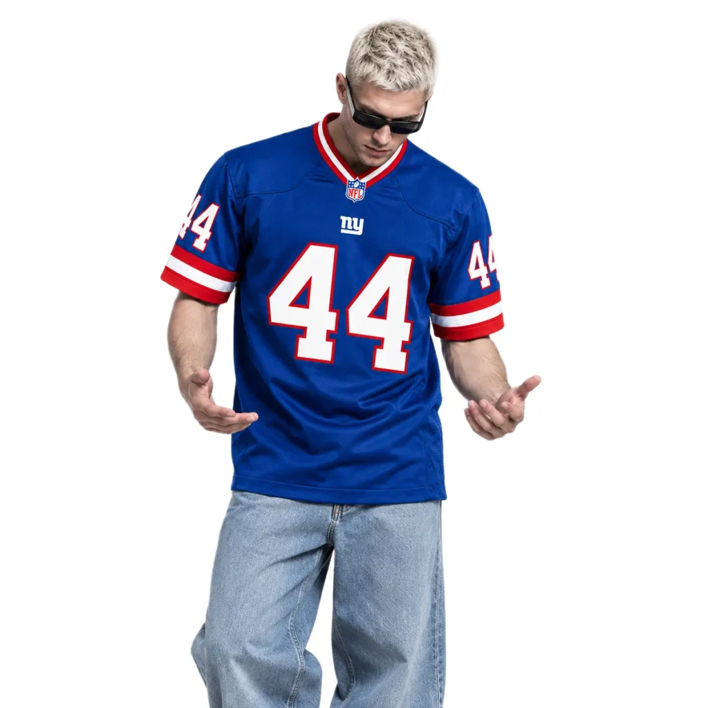 NY Giants Cam Skattebo Throwback Jerseys Dynamic MLB Style