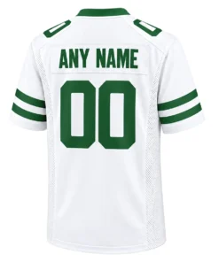 NY Jets Away Jersey 2026 Personalized Bold Name & Numbers