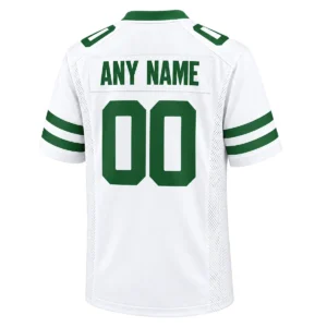 NY Jets Away Jersey 2026 Personalized Bold Name & Numbers