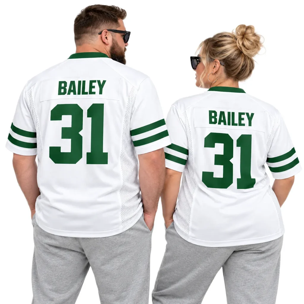 Ny Jets David Bailey Away Jersey 2026 Elite White Style