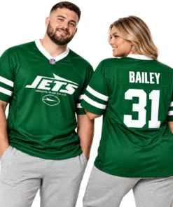 NY Jets David Bailey Home Jersey 2026 Bold Name & Number