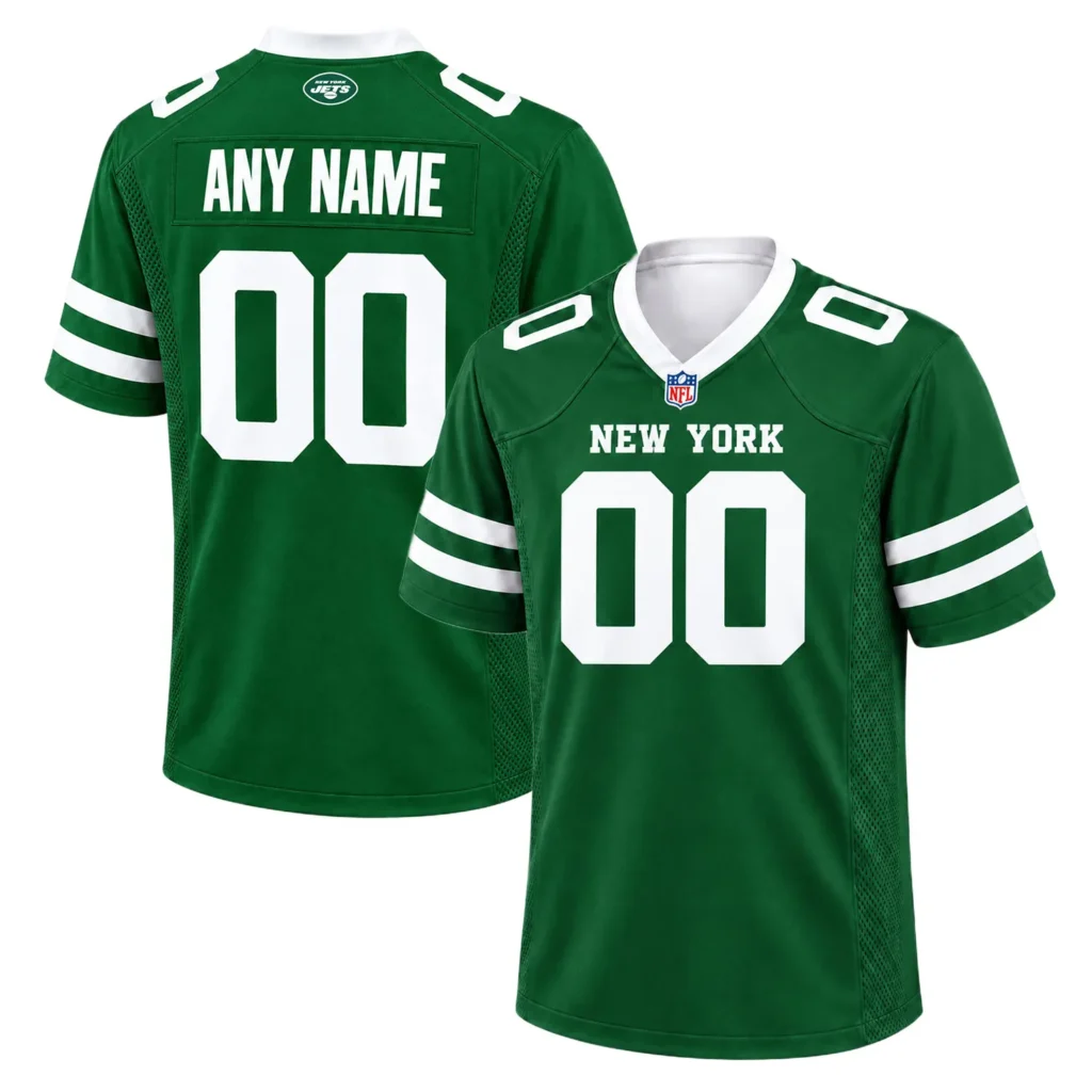 Personalized NY Jets Green Jersey History Dynamic Style